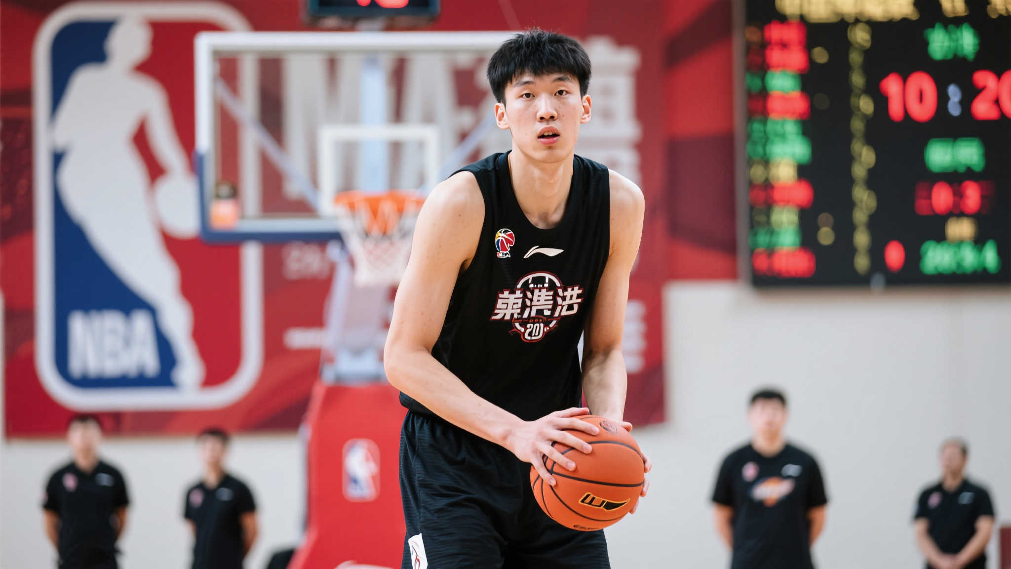 杨瀚森NBA选秀冲刺时刻，单独试训成逆袭关键！