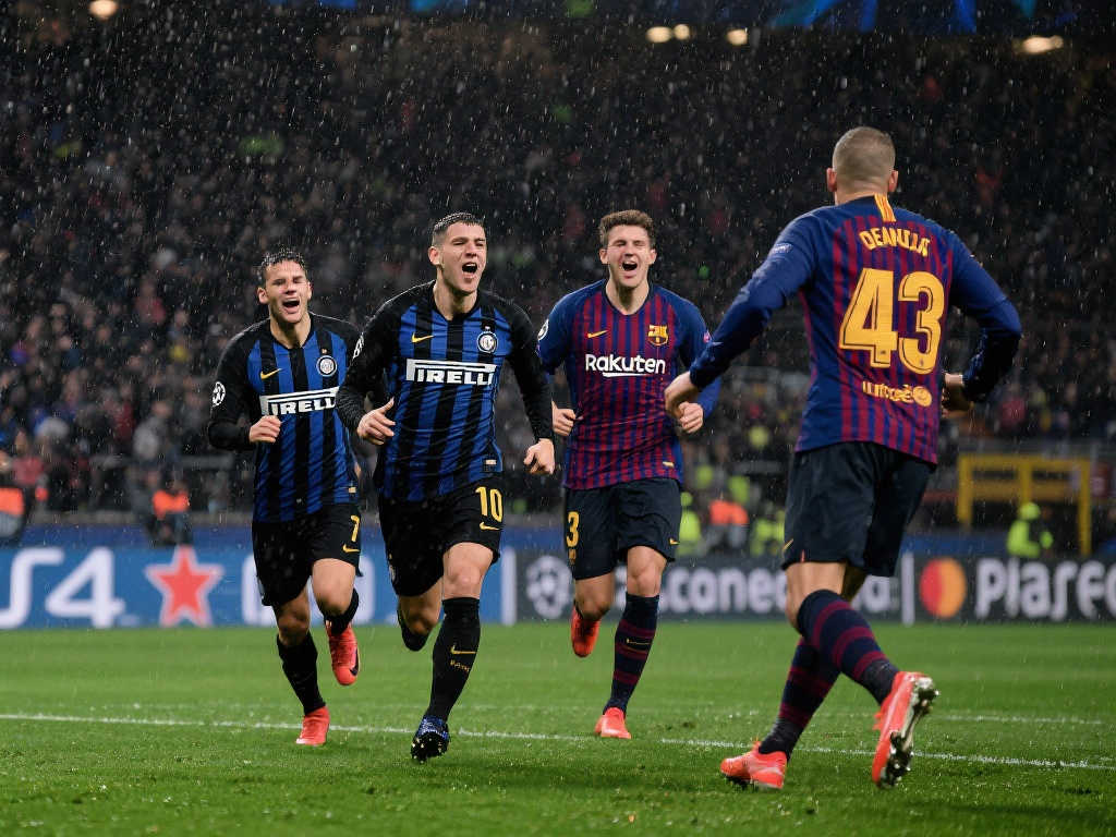 欧冠|冷雨夜,国米逆风翻盘!4:3力克巴萨,晋级在望 欧冠|冷雨夜,国米逆风翻盘!4:3力克巴萨,晋级在望